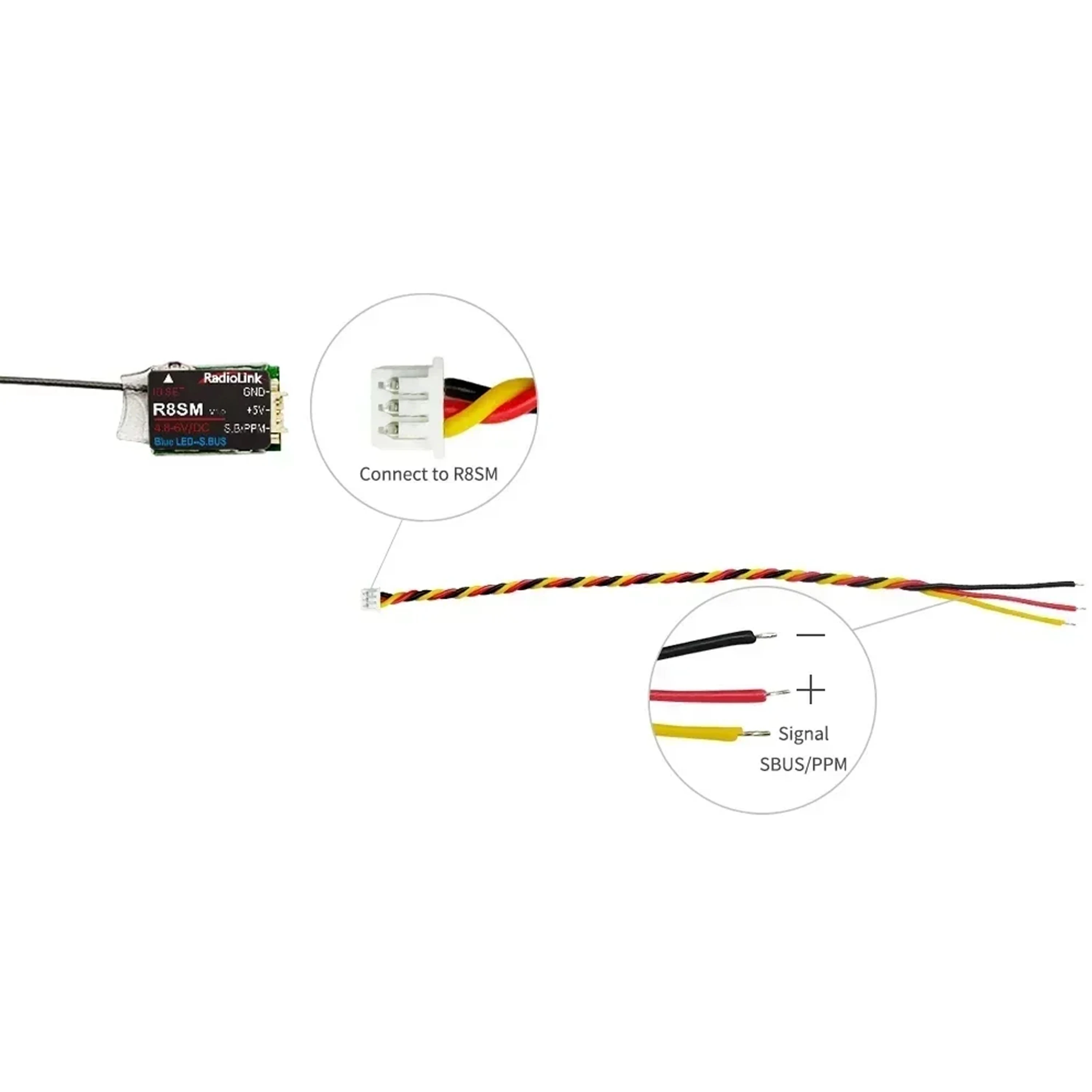 Radiolink R8SM 8チャンネル 2.4G ミニレ - Receiver Sbus 8Ch のレビューと価格