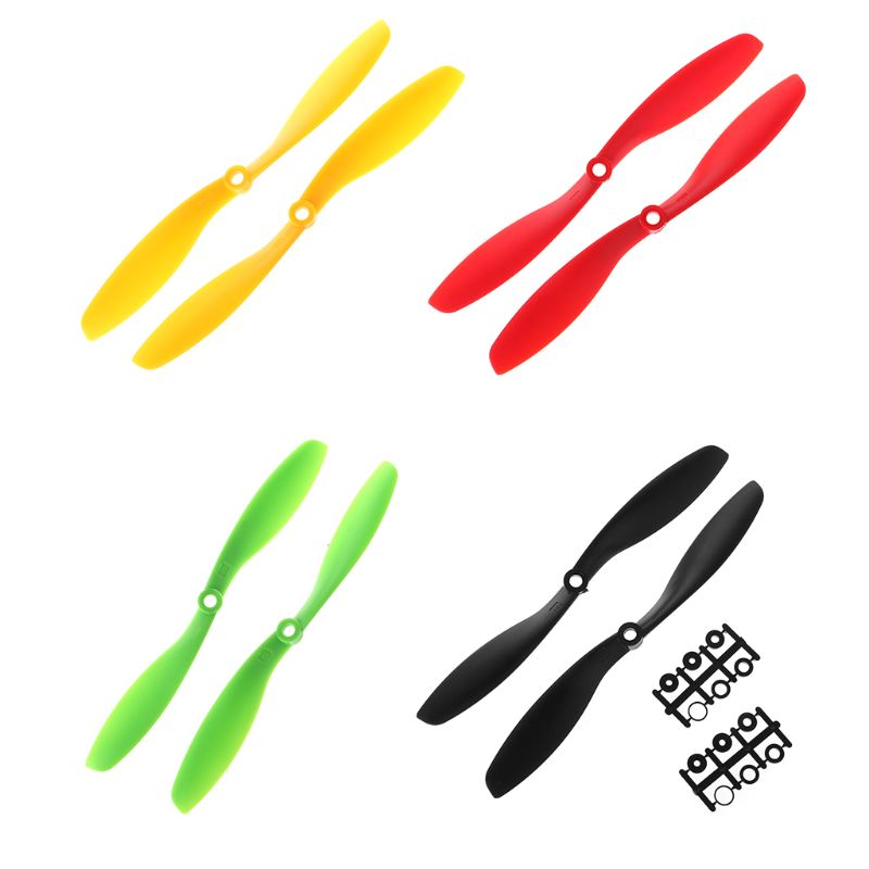 2 個のプラスチック 8045 プロップ CW CCW プロ - Rc Plane Hobby Zone のレビューと価格