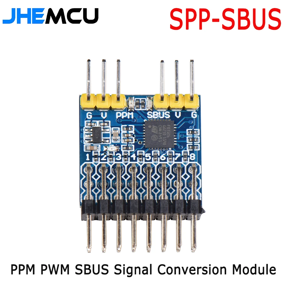 JHEMCU 8チャンネル受信機、PWM/PPM/SBUS対 - Receiver Sbus 8Ch のレビューと価格