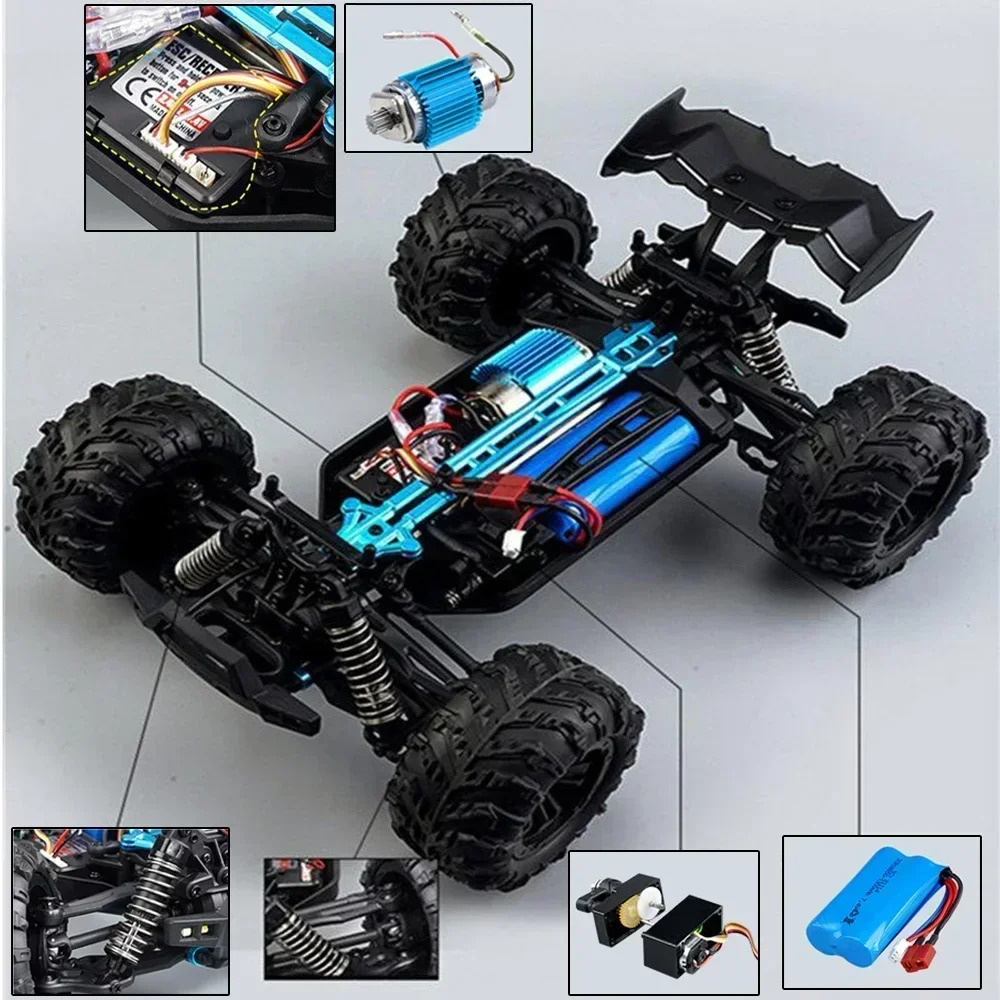 WLtoys 1:16 スケール大型 RC カー 50 キロ - Rc Hobby Grade Truck のレビューと価格