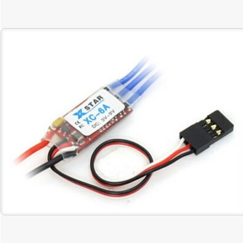 FATJAY XC-6A ブラシレスESC 6A 1-2S  - Rc Hobby Motor のレビューと価格