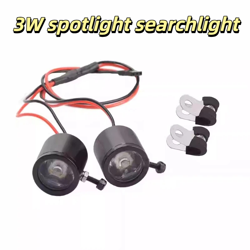 RCモデル3W LEDヘッドライトスポットライト 1/5スケ - Rc Hobby Grade Truck のレビューと価格